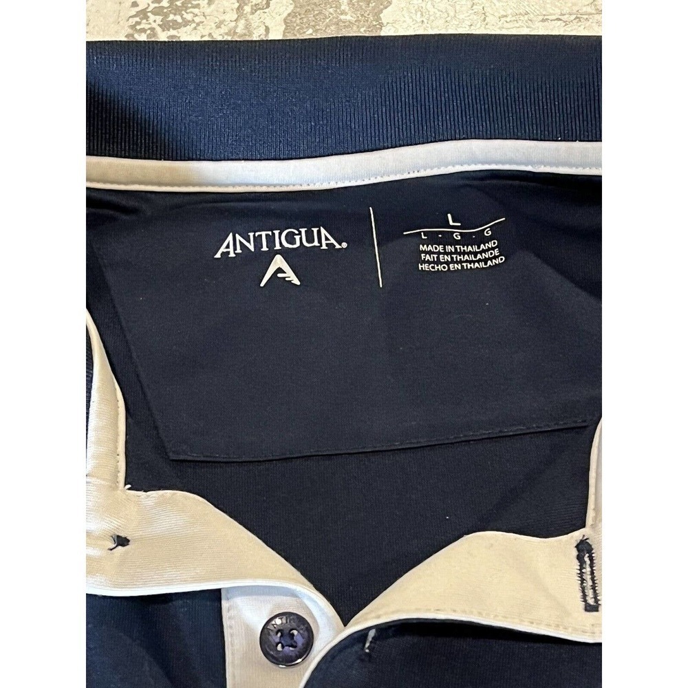 Seattle Seahawks Polo Shirt Mens Large Eagle Logo Football NFL Antigua Mens - Picture 2 of 6